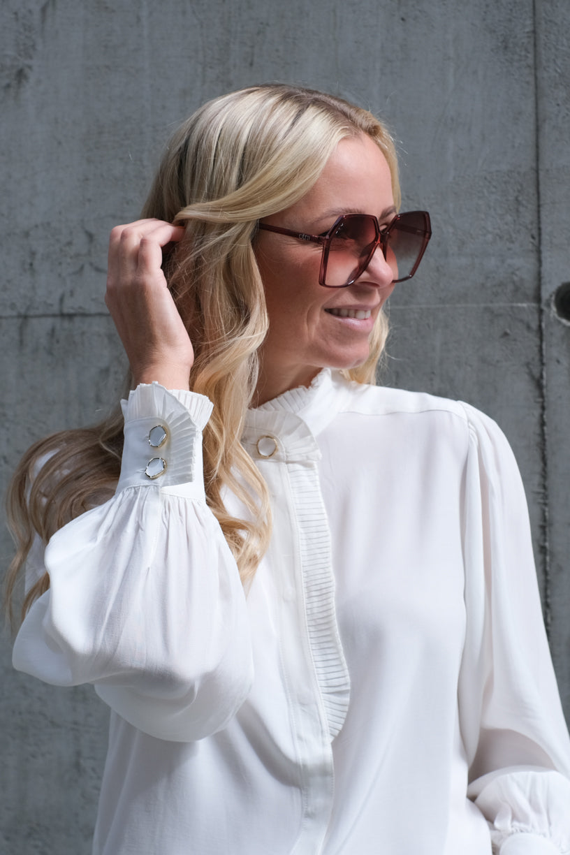 Luz Blouse White