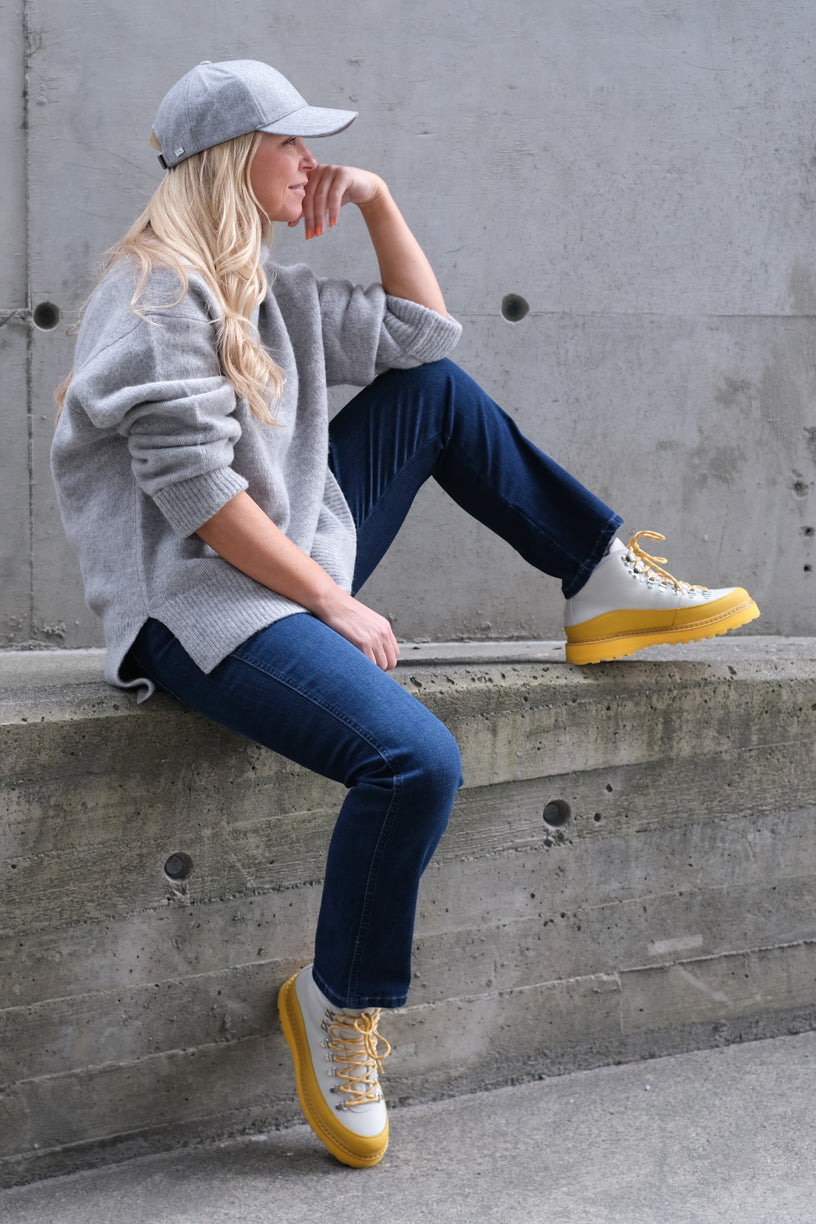 Alwyn Sweater Lt Grey Melange