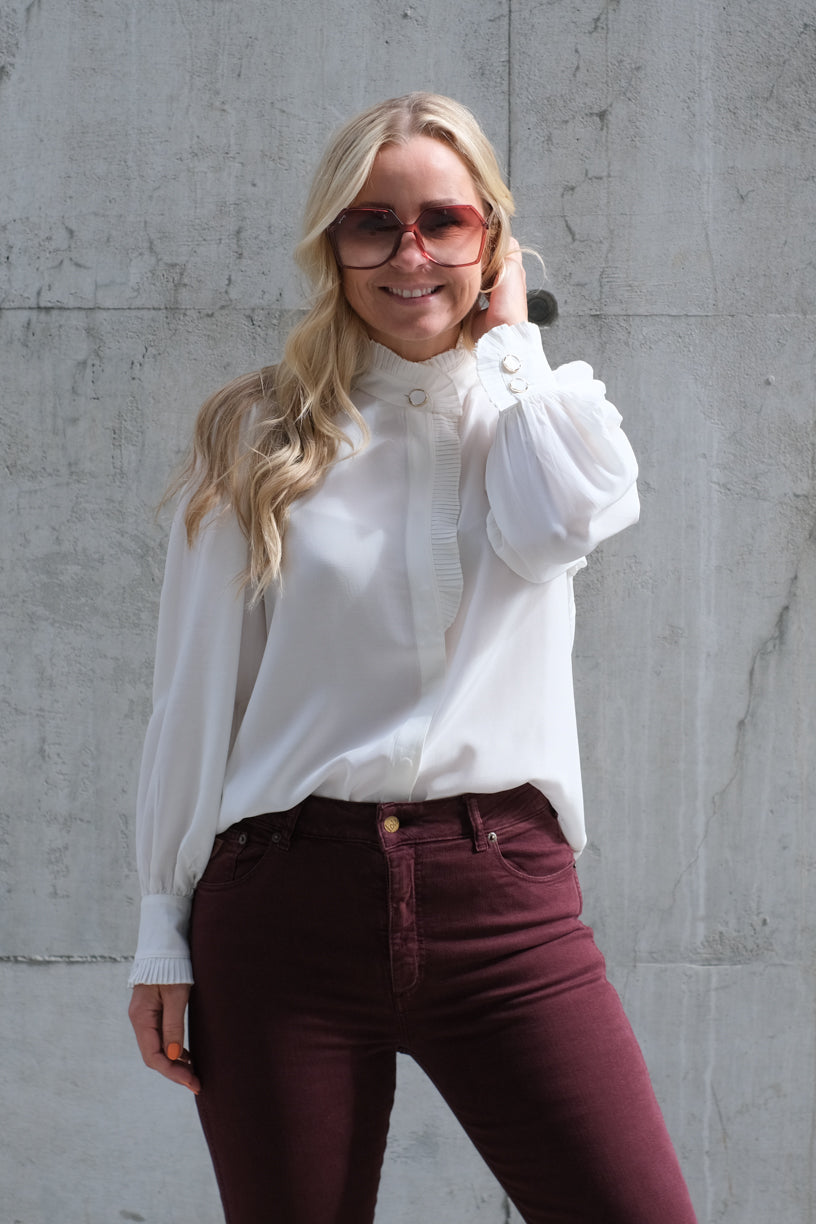 Luz Blouse White