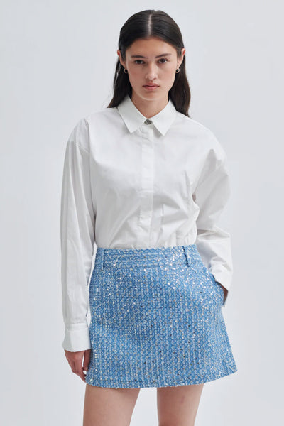 Lemara Skirt Denim Blue