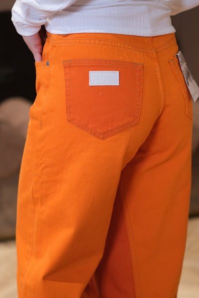 Overdyed Cutline Jozey Jeans Orangeade