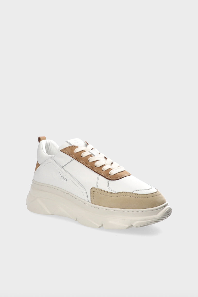 CPH40 Leather Mix Off-White/Nut