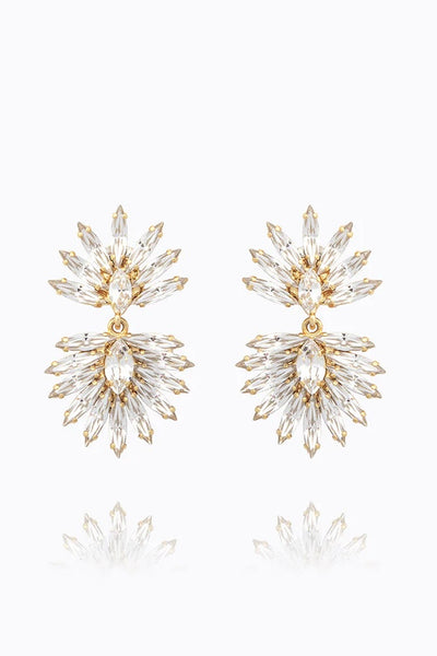 Mini Cina earrings Gols Crystal