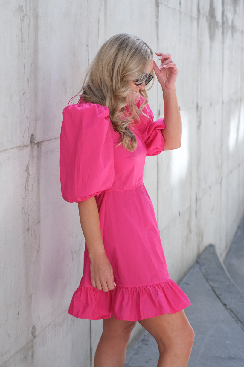Lilo Dress Beetroot Purple